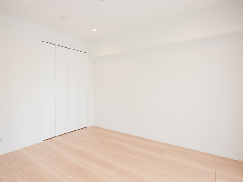 クローゼット付きのため、居住スペースを広々とお使いいただけますね