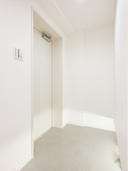 住まいの顔となる気品溢れる玄関です。キャリーバッグやベビーカーでも移動が快適なゆとりある空間で、フットライトが足元を優しく照らします。