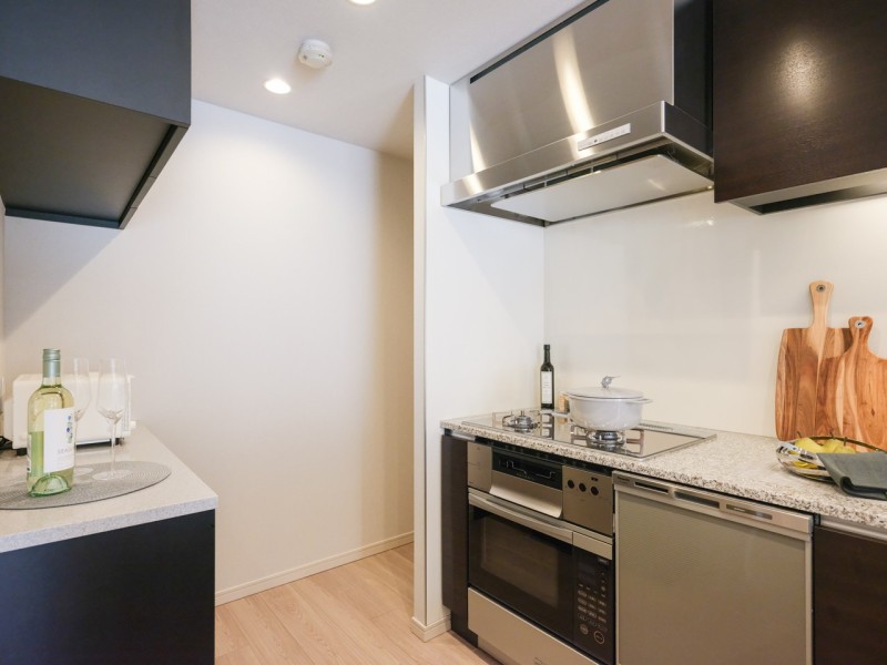 快適な家事動線が確保されたオープンキッチンです。家事時短にうれしい食器洗浄乾燥機・ディスポーザー付き♪