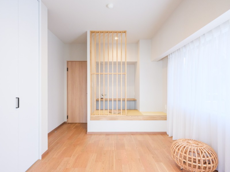 洋室３の広さは約6.3帖、クローゼット付きで居住スペースを広々とお使いいただけます。