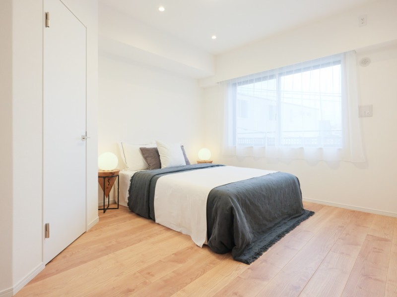 主寝室にぴったりな洋室1(約7.0帖)です。過ぎゆく時間をのびやかに感じ、プライべート時間を満喫できるお部屋です。