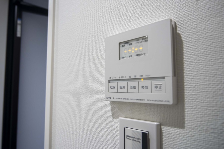 .◆浴室換気乾燥機◆天候に左右されず洗濯することが可能です。浴室内を乾燥させる機能もありますので、カビの発生を抑えることができます。